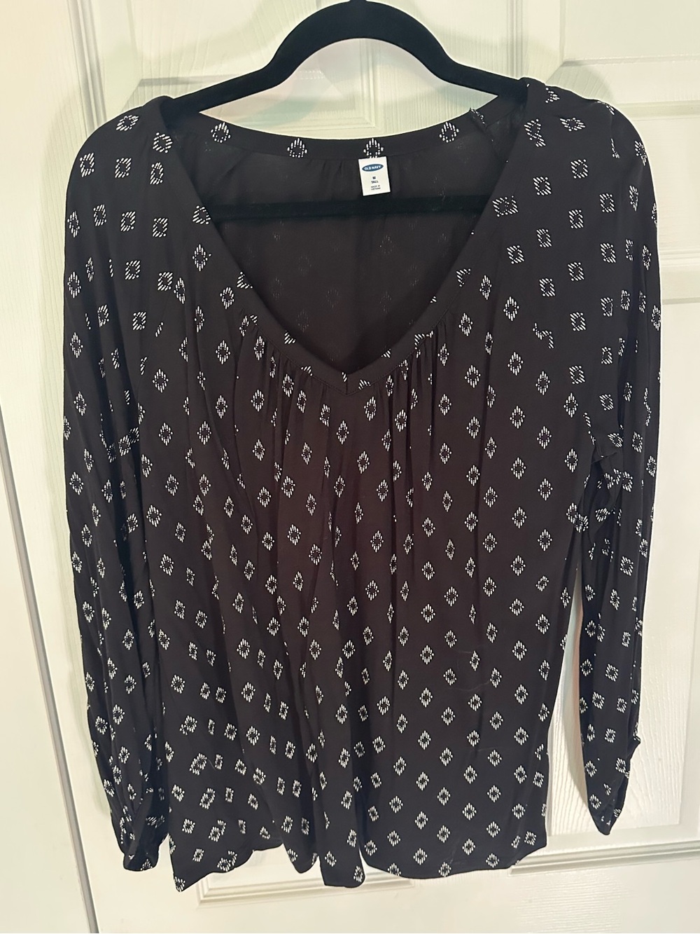 Old Navy Patterned Tall Blouse